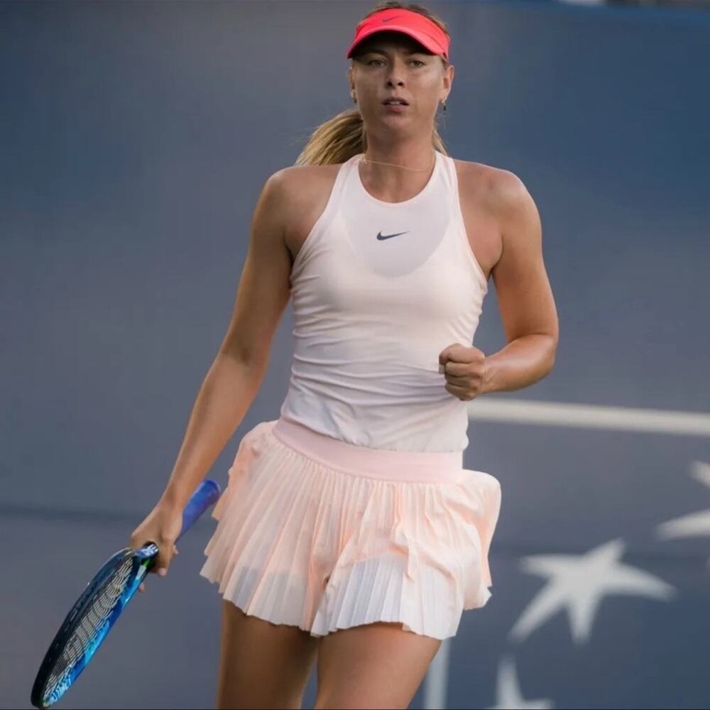 Nike Court Maria Sharapova Breathe Tennis Tank Small- Sunset Tint NWOT - Picture 6 of 16
